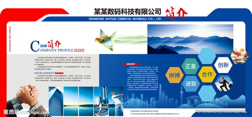 公司简介展板图片